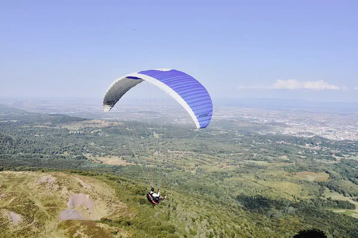 parapente en auvergne 1